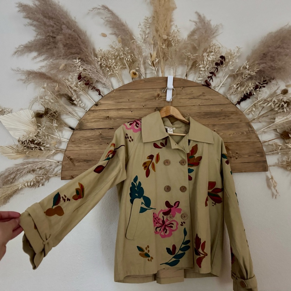 Sundance Floral Cotton Coat